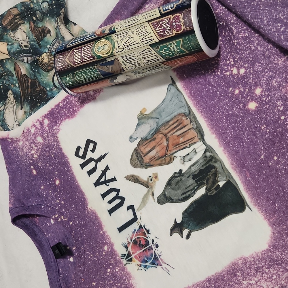COMBO! Harry Potter t-shirt & tumbler.